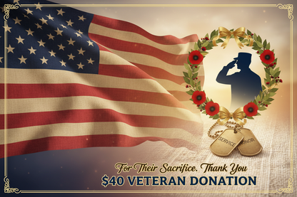 $40 Donation for our Veterans