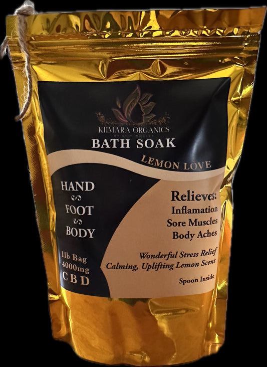 Kiimara Organics™ Lemon Love Bath Soak