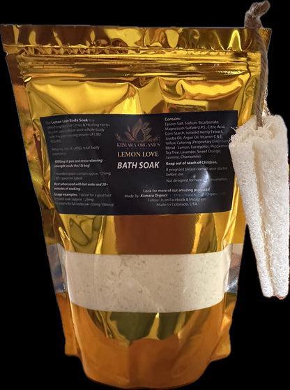Kiimara Organics™ Lemon Love Bath Soak